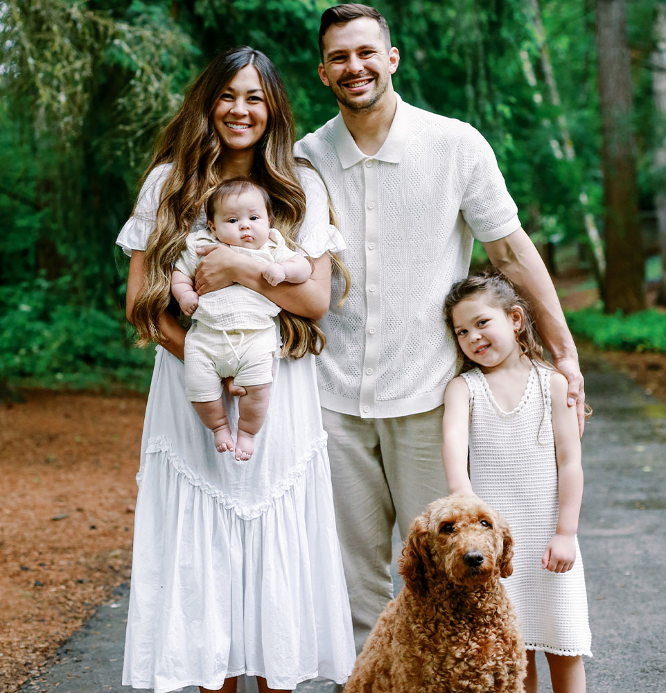 Dr. Johnson and his family
