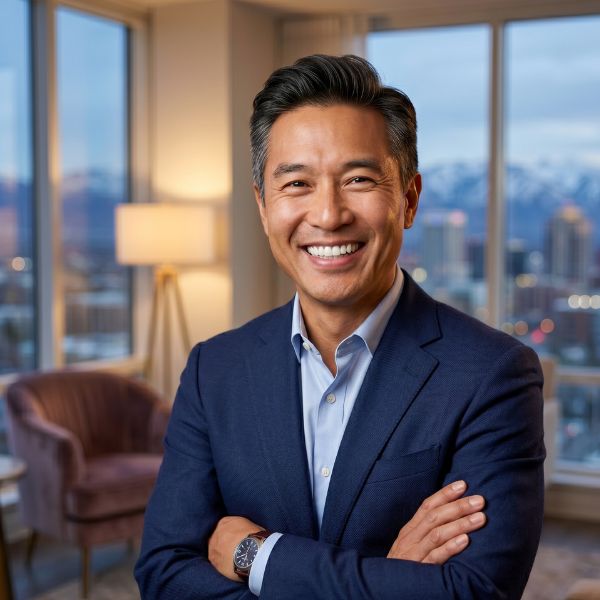 man smiling